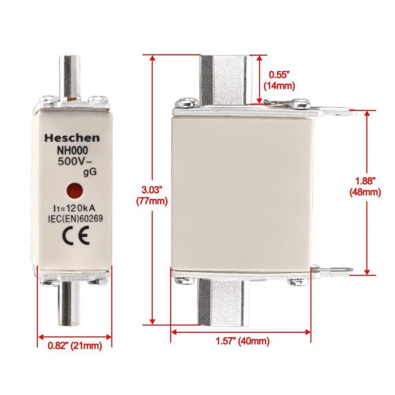 Heschen NH000 100A kombinált érzékelő 3 db-os csomag