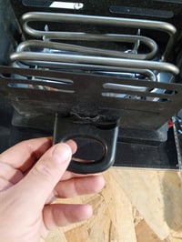 RANJIMA električni upaljač za ugljen 800W, mini peć za ugljen, vanjski upaljač za drveni ugljen — bez slomljene ručke (stanje: vidi 2. sliku) 2