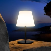Hordozható LED asztali lámpa - Kültéri, vízálló, RGB színváltós, akkus Ecvivk éjjeli fény 6