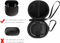 Bose QuietComfort Earbuds II Védőtok - Prémium Tárolódoboz Zajszűrő Fülhallgatóhoz 3
