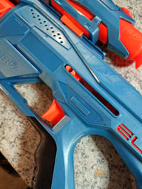 Blaster Nerf Elite 2.0 Eaglepoint RD-8 – cu tambur de 8 proiectile — defect, funcționează parțial: lipsesc mânerul de armare și țeava detașabilă (stare: vezi poza a 2-a) 3