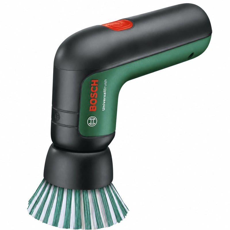 Perie de curățare cu acumulator Bosch UniversalBrush 3,6 V cu baterie integrată — fără cablu USB și 2 capete de curățare (stare: vezi a 2-a imagine)