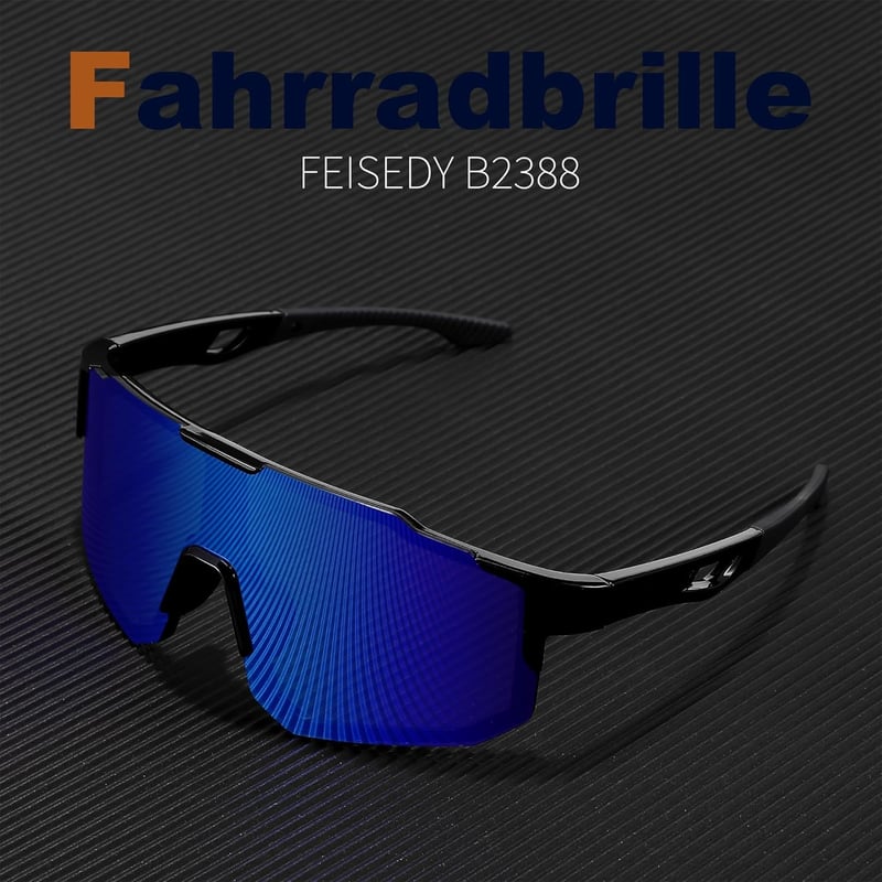 FEISEDY UV400 Tükrös Kerékpáros Napszemüveg - Férfi és Női Sporthoz