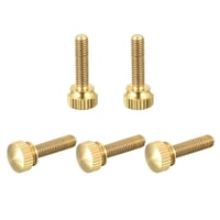 Sourcing Map 5db M5x20mm réz karimás csavar PC alkatrészekhez 1