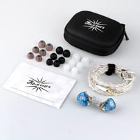 Kiwi Ears Orchestra Lite Kék 8BA Fülmonitor IEM Leválasztható OFC Kábellel 9