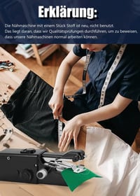 Hordozható Kézi Varrógép - Mini Elektromos Varrógép Kezdőknek, Otthoni DIY Varrási Projektekhez, Kiegészítőkkel és Alsószállal 6
