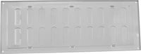 Állítható fehér légbeömlő rács 400x150mm rovarráccsal - HVAC 3