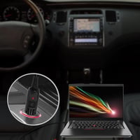 GINTOOYUN Autós Szivargyújtó - DC 7.9x0.9mm Adapter Kábel 12V 2A, 1,5m - Kamera, DVR, GPS, Bluetooth Hangszóró Töltő LED Jelzőfénnyel 5