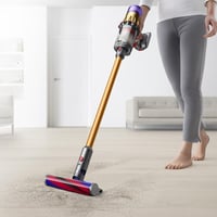 DrRobor Teleszkópos Hosszabbító Cső Dyson V12 Slim Porszívóhoz - 74 cm Alumínium Toldat, Narancssárga Kiegészítő Alkatrész 7