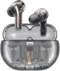 SoundPEATS Capsule3 Pro Hi-Res Bluetooth Fülhallgató, LDAC, Hibrid Aktív Zajszűrés, 6 Mikrofon, 52 Órás Üzemidő, Átlátszó Fekete 1