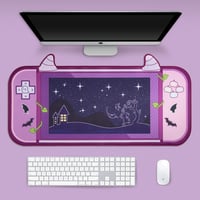 YOCORE XXL Csillagos Éj Mintás Csúszásmentes Gamer Egérpad 4