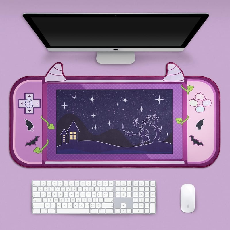 YOCORE XXL Csillagos Éj Mintás Csúszásmentes Gamer Egérpad