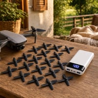 Drónmentő tartalékcsomag: 20 db cserelapát + 20000 mAh power bank 1