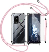 Black Shark 5 Pro Rózsaszín Állítható Mobiltelefon Lánc 1
