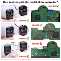 Programozható Hátsó Gomb Készlet PS5 Kontrollerhez - 4 Fehér Hátsó Paddle BDM 010 & 020 Modellekhez - Fekete Hátsó Burkolat 2