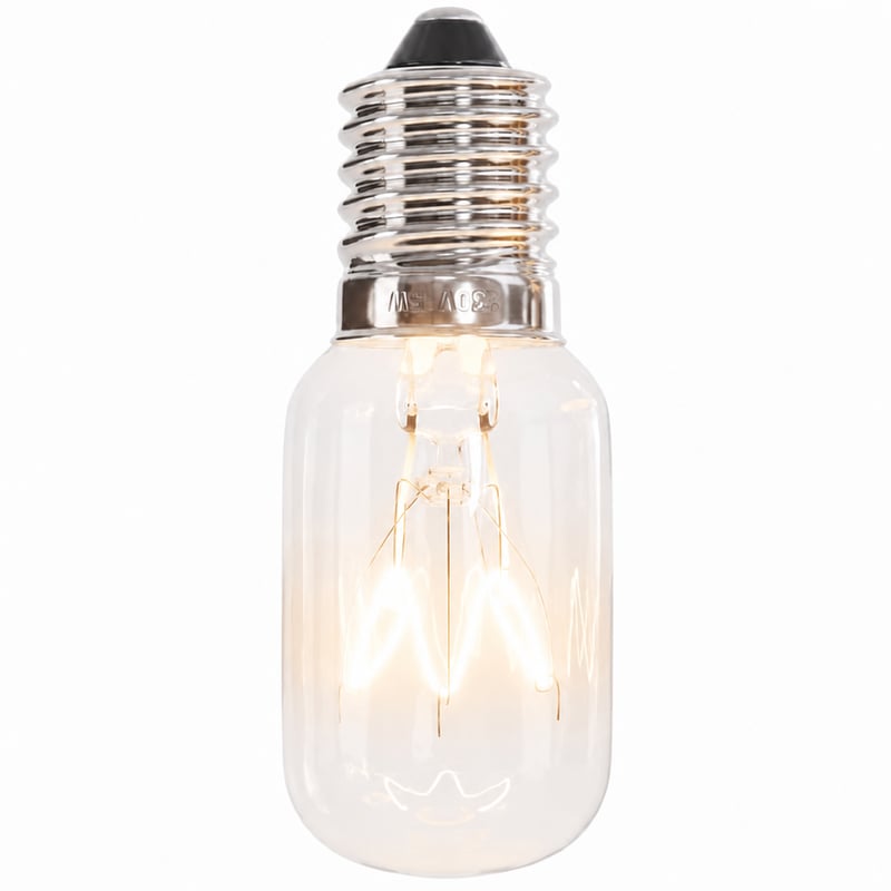 Greate žiarovka do chladničky E14 15W 2700K teplá biela, kapsula T22, 90 lúmenov - do šijacieho stroja, odsávača pár, soľnej lampy, mrazničky - 1 ks (neúplné)