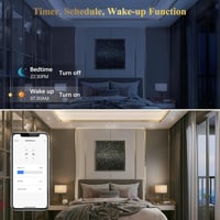 DiCUNO GU10 Okos LED Izzó 5W - WiFi Spotlámpa Alexa és Google Home Kompatibilis, 320LM, Fényerőszabályozható, 16 Millió Szín, Meleg/Hideg Fe 6