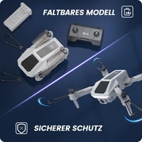Holy Stone HS430 Mini Összecsukható Drón 1080P Kamerával, 3 Akkumulátorral, FPV Átvitellel, Hosszú Repülési Idővel, Kézmozdulattal Irányítha 4