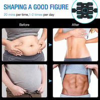 EGEYI EMS Vezeték Nélküli Hasizom Stimulátor - Okos Fitness Gép Teljes Testre 2