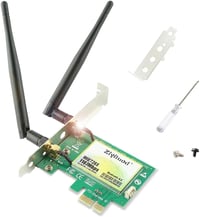 Ziyituod AC7265 1200Mbps PCIe WiFi kártya Bluetooth 4.2-vel, Windows és Linux kompatibilis 1