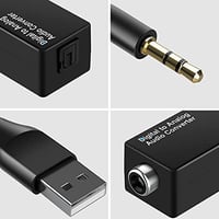 Douk Audio D15 DAC USB Digitális-Analóg Átalakító 3.5mm Koaxiális Kimenettel 5