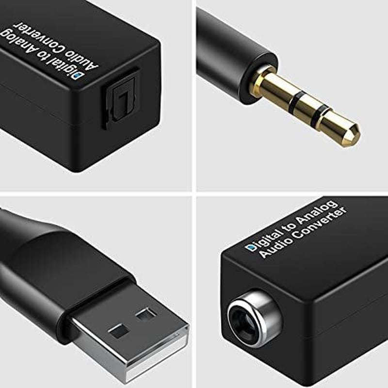 Douk Audio D15 DAC USB Digitális-Analóg Átalakító 3.5mm Koaxiális Kimenettel