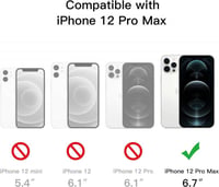 Apple iPhone 12 Pro Max Lila Áttetsző Szilikon Tok Beépített Állvánnyal 2