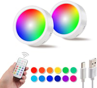da LIGHT LED szekrénylámpa szett 2db RGBW távirányítóval, vezeték nélküli, dimmelhető - 1000mAh_2 1