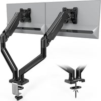BONTEC Dupla Monitorkar 32 Colos Képernyőkhöz, Gázrugós, VESA 75/100 1
