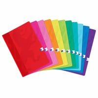 Caiet școlar Oxford A4+ 240x320 mm matematică 5x5 mm cu margine, 48 file, roșu — culoare roșie (stare: vezi a 2-a imagine) 1