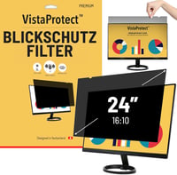 VistaProtect Prémium Monitorszűrő és Védőfólia 24" (16:10) Képernyőkhöz - Adatvédelmi Monitor Szűrő Betekintésvédelemmel + Ajándék Webkamera 1