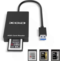 Cateck USB 3.0 XQD kártyaolvasó Sony G/M és Lexar XQD kártyákhoz 1