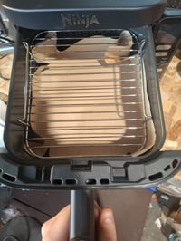 Ninja Double Stack XL SL400EUCP friteza na vrući zrak s 2 okomite ladice, 9,5 L, 6 u 1 — ogrebana ručka (stanje: vidi 2. sliku) 5