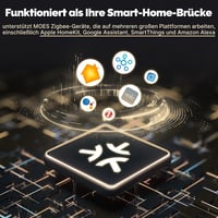 MOES Matt Okos Gateway - Zigbee Hub Tuya eszközökhöz - Kompatibilis Apple HomeKit, SmartThings, Alexa és Google Home rendszerekkel 2