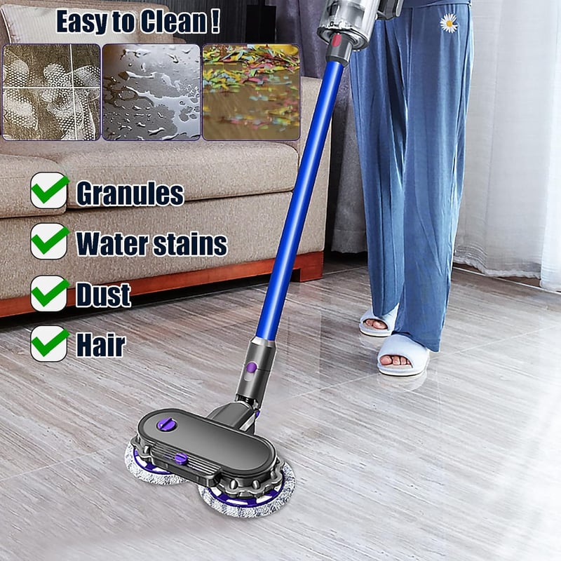 Dyson Digital Slim V12 Fluffy kompatibilis motoros padlókefe mikroszálas kendővel