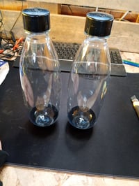 SodaStream Fuse višekratna boca za gaziranu vodu, crna, 1 L, pakiranje od 2 komada — ogrebotine od transporta na boci (stanje: vidi 2. sliku) 3
