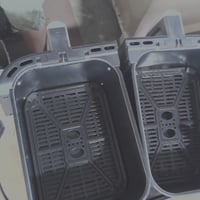 Teplovzdušná fritéza Russell Hobbs Satisfry 27681-56 s dvojitým košom 9 l — chybná, na náhradné diely: nejde zapnúť (stav: pozri 2. obrázok) 6