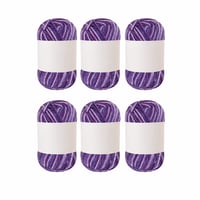 Maxee kézimunka fonal 10x50 g, horgolófonal, színátmenetes akril fonal kötéshez és horgoláshoz — újszerű (állapot: lásd a 2. képet) 1