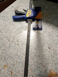 IRWIN T518QCEL7 Egykezes Szorítóbilincs 450 mm (18") Medium-Duty Gyorsbefogó — hiányzó szorítóbilincs-fél (állapot: lásd a 2. képet) 3