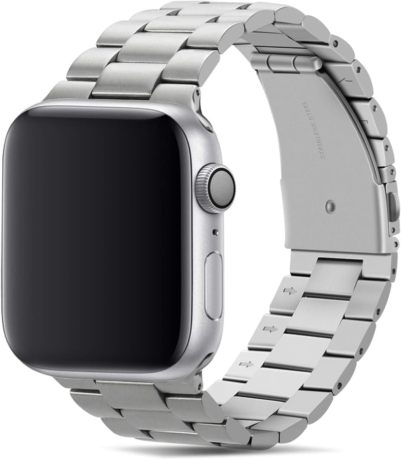 Apple Watch Rozsdamentes Acél Cserepánt - Minden Sorozathoz Kompatibilis