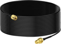 BINGFU WiFi Antenna Hosszabbító Kábel 10m - RP-SMA Csatlakozók, RG174 Koaxiális, Router, Biztonsági Kamera, PCIE Hálózati Kártya Kompatibili 1