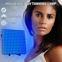 JITESY Otthoni Szolárium - 225 LED-es Hordozható Barnító Lámpa Arcra és Testre 2