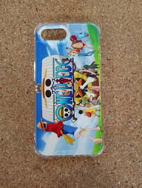 Husă Cokitec ranforsată pentru iPhone 16e, cu model Manga One Piece Sunny, carcasă de protecție transparentă rezistentă la șocuri 2
