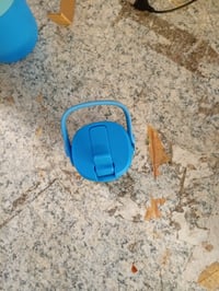 Sticlă din oțel inoxidabil Grsta 900 ml cu pai, termos fără BPA pentru camping — fără pai (stare: vezi a 2-a poză) 4