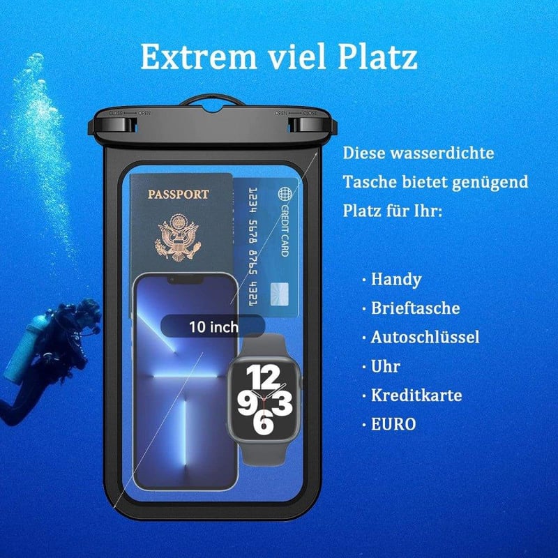 Samsung és iPhone vízálló telefontok, 2 db-os szett strandoláshoz
