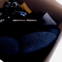 Scaun de birou pivotant Yaheetech cu tapițerie bouclé, spătar tip nor, înălțime reglabilă, capacitate 136 kg, negru, pentru living și dormitor 2