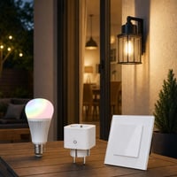 Smart Lighting početni paket: 1x RGBCCT LED žarulja + 1x pametna utičnica + 1x WiFi prekidač 1