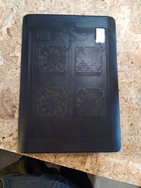 Cooler laptop NK pentru notebook-uri de 12-17 inchi, 4 ventilatoare silențioase, 2 porturi USB — defect, pentru piese: senzor defect (stare: vezi a 2-a poză) 3