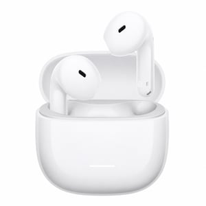 Bezdrôtové Bluetooth slúchadlá Xiaomi Redmi Buds 8 Active TWS, biele, polootvorené (semi-in-ear), 37 hodín — bez nabíjacieho kábla (stav: pozri 2. obrázok)