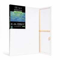 Napnuté maliarske plátno Elan 80x120 cm, 100 % bavlna 280 g/m², biely podklad Gesso, rám z dreva s certifikátom FSC, pre začiatočníkov aj pokročilých — súprava 2 ks 2